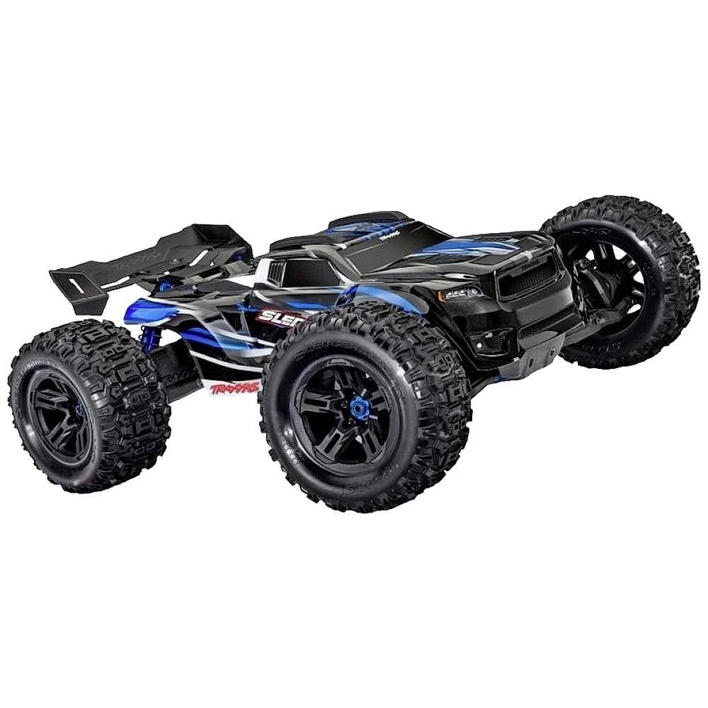 Traxxas Sledge 6S plava boja bez četkica 1:8 RC model automobila  Truggy pogon na sva četiri kotača (4wd) RtR 2,4 GHz slika