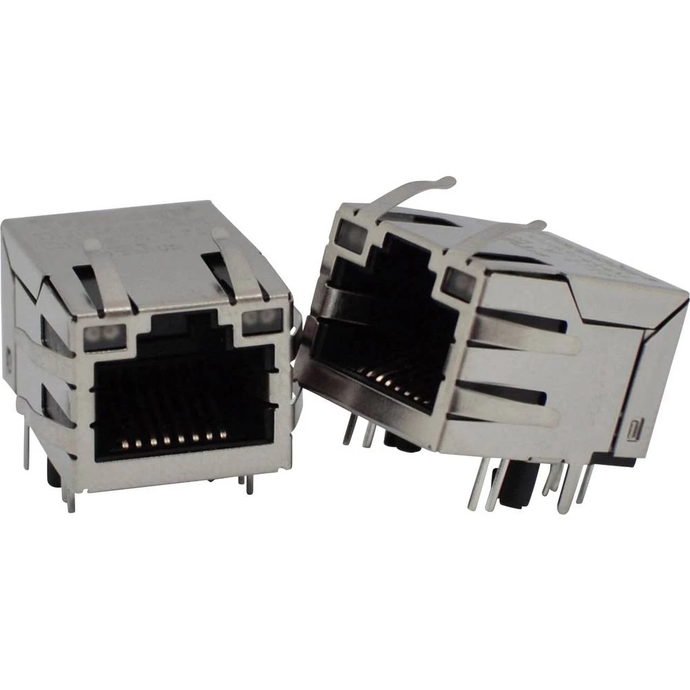 Ženski konektor, horizontalna ugradnja Metalna Trxcom TRJG16314A4NL 1 ST slika