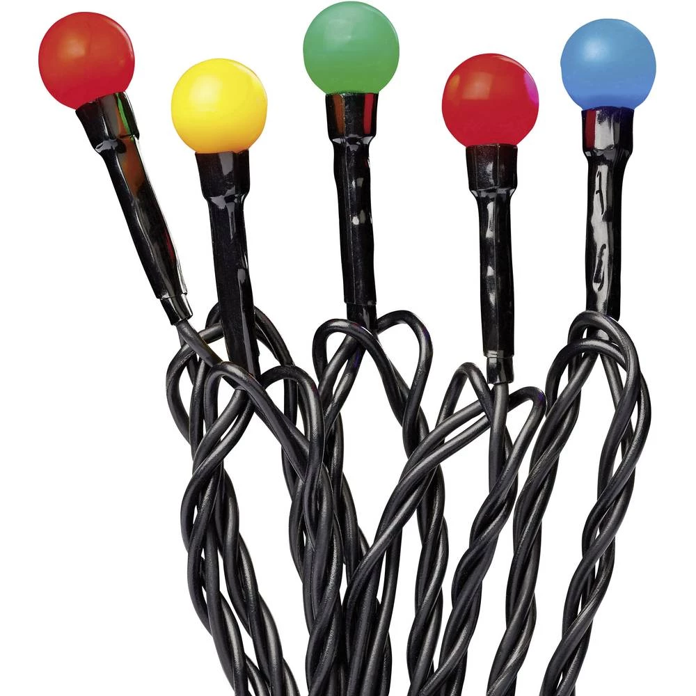 Hellum 576788 Svjetlosni lanac s motivom Svitak Vani strujni pogon LED RGB Osvjetljena duljina: 7.9 m slika