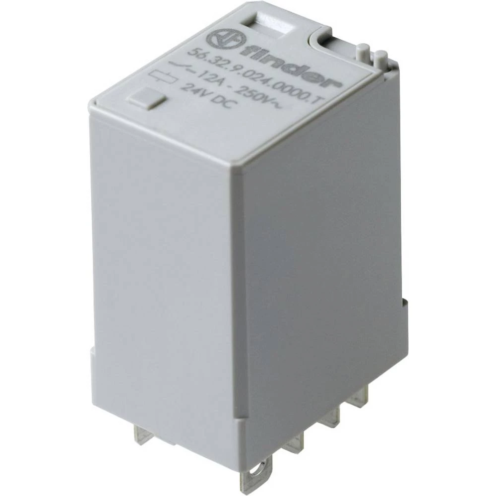 Finder 56.32.9.024.0000.T utični relej 24 V/DC 12 A 2 prebacivanje 10 St. slika