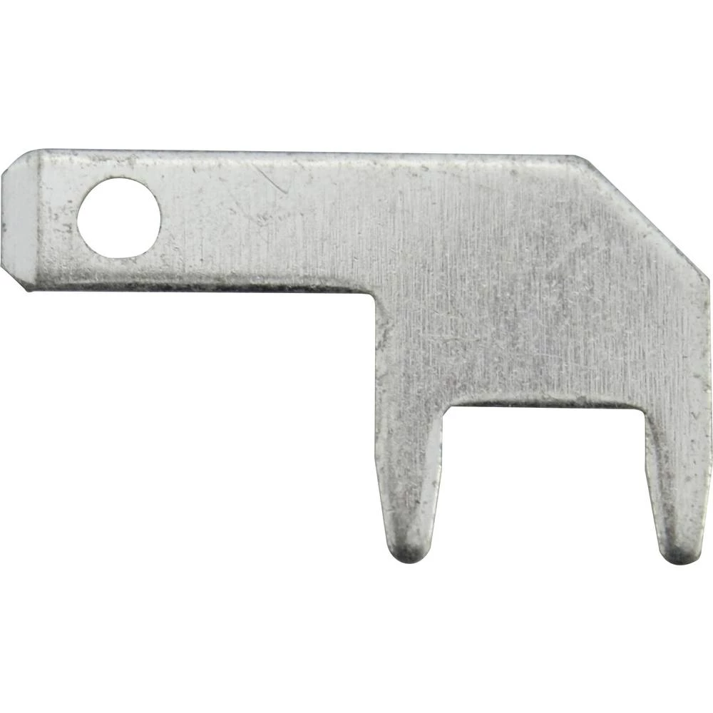Vogt Verbindungstechnik 378908.64 utični jezičak Širina utikača: 2.8 mm Debljina utikača: 0.8 mm 90 ° neizolirani metal slika