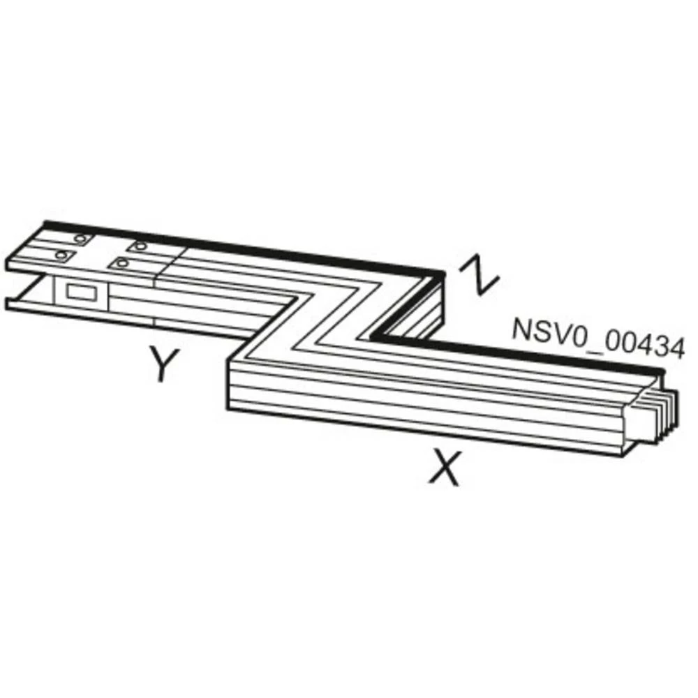 Siemens BVP:261811 kutija za šine aluminij svijetlosiva 205 mm² 400 A slika