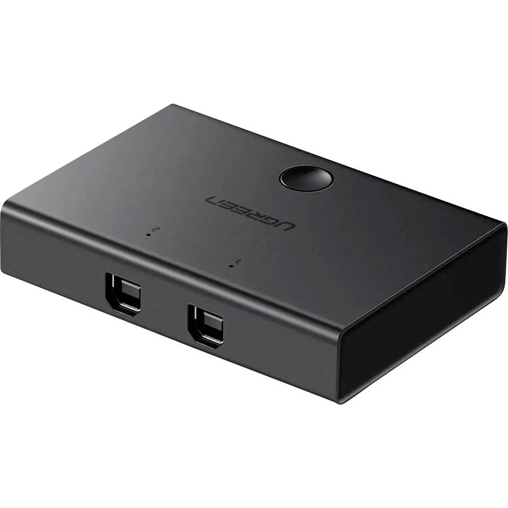 UGREEN 30345 USB 2.0-preklopnik crna slika