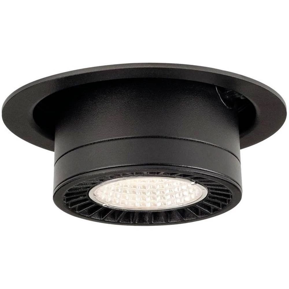 SLV 1003307 stropni ugradni prsten 31 W toplo-bijela crna slika