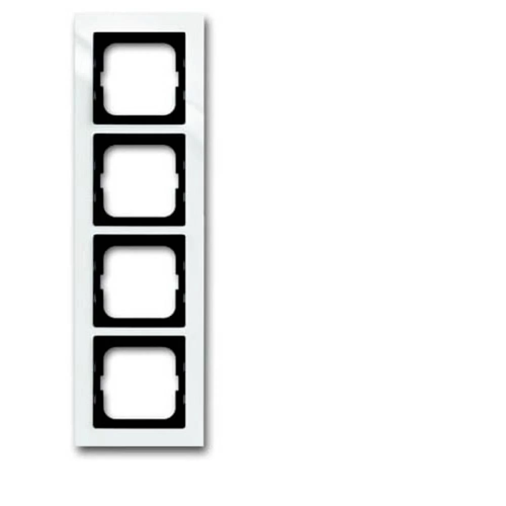 Busch-Jaeger 4-struki okvir okvir  Axcent prometno-bijela, bijela 2CKA001753A4124 slika