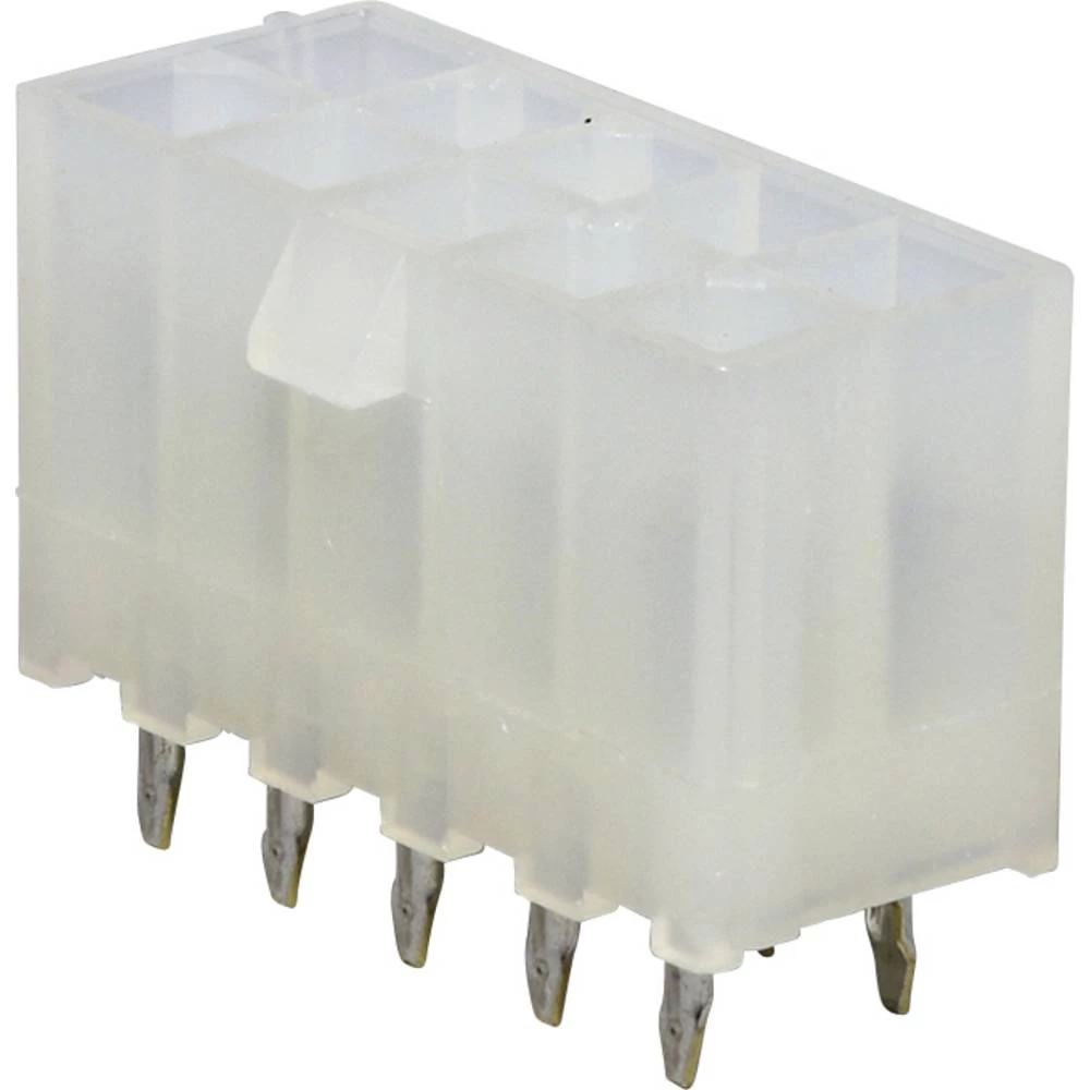 Molex 39281103 Mini-Fit Jr. Vertical Header, 4.20mm Pitch, Dual Row, 10 Circuits, without Snap-in Plastic Peg PCB Lock, slika