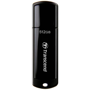 Transcend TS512GJF700 USB stick 512 GB crna TS512GJF700 USB 3.2 gen. 1 (USB 3.0) slika
