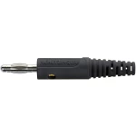 Lamelni utikač Ravni muški konektor Zatik-Ø: 4 mm Plava boja Schützinger FK 8 S Ni / BL 1 ST