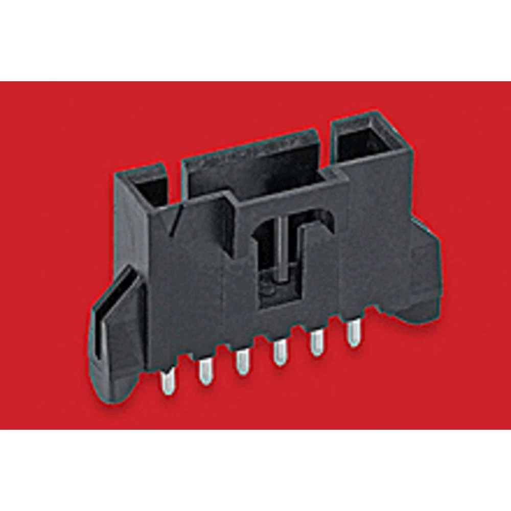 Molex 705450039 2.54mm Pitch SL Header, Single Row 3.05mm Pocket Vertical, Shrouded, with Press-fit Plastic Peg, 5 Circui slika