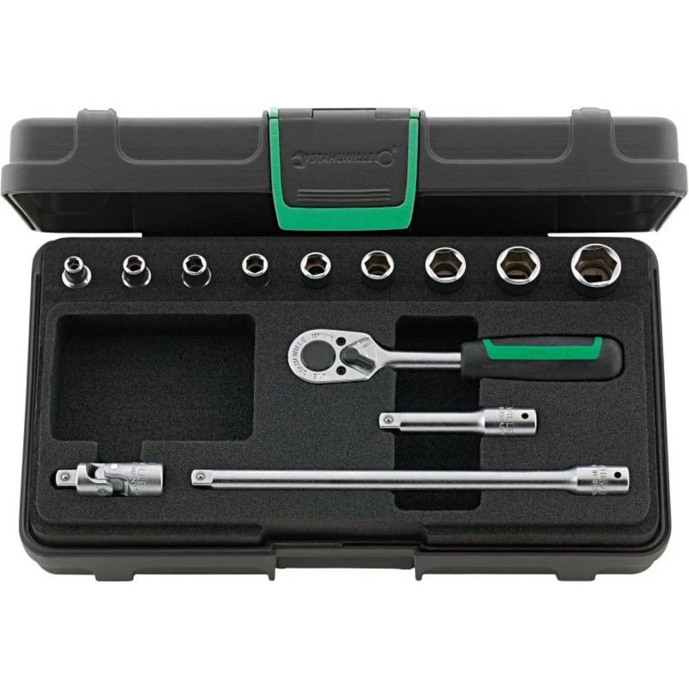 Stahlwille 40/9/4 KN komplet nasadnih ključeva 1/4" (6.3 mm) 96011119 slika