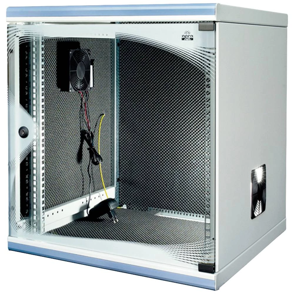 Apranet 19" mrežni ormar (Š x V x D) 555 x 612 x 600 mm 12 U siva slika