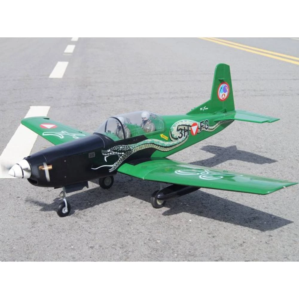 VQ Pilatus PC-7 (Austria) RC model motornog zrakoplova ARF 1540 mm slika
