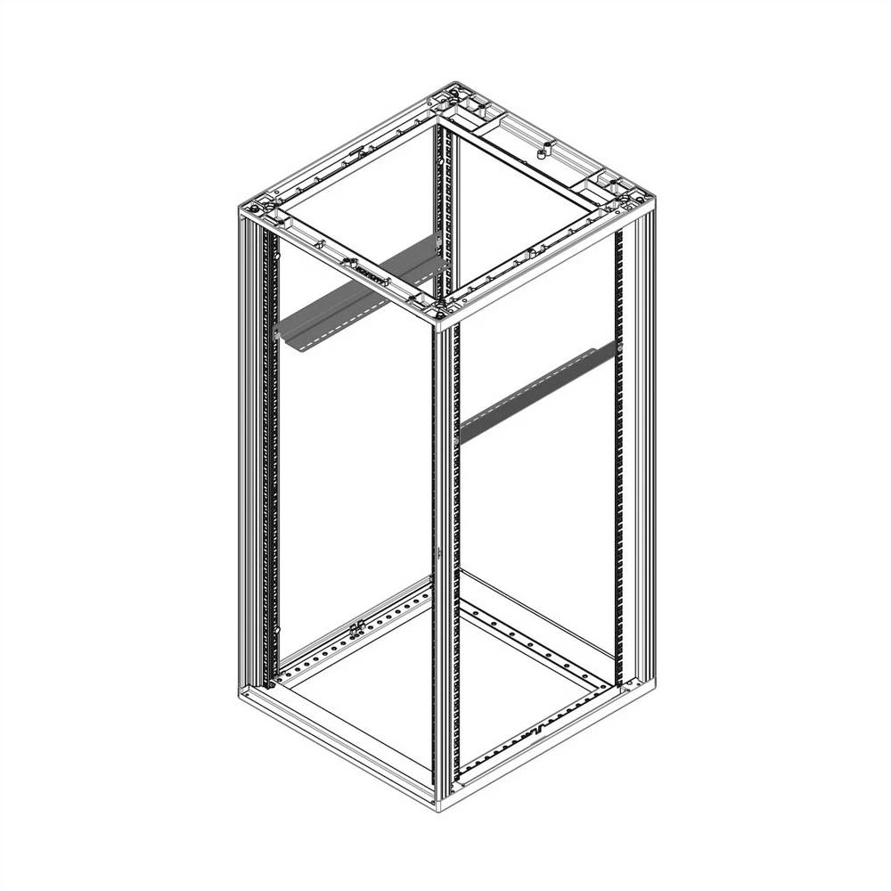 nVent SCHROFF 25230145 19 palac klizne vodilice za mrežni ormar višebojna slika
