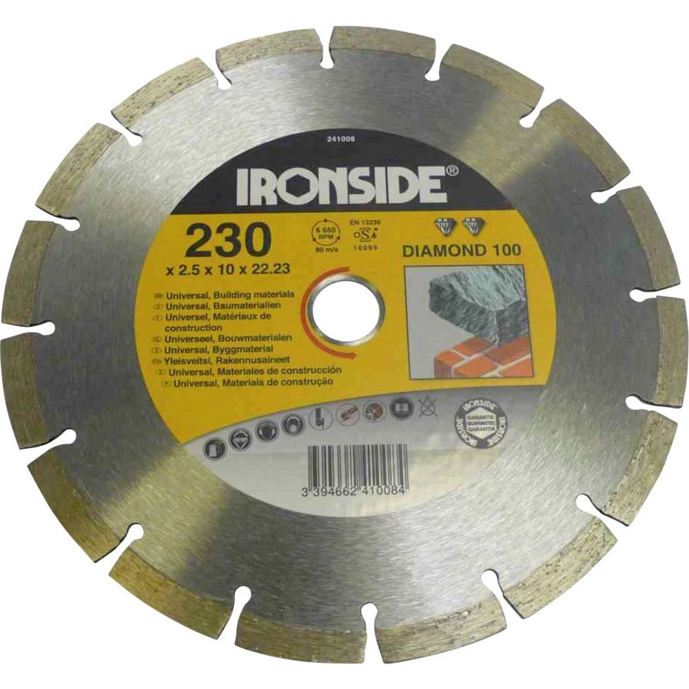 IRONSIDE 241008 dijamantna ploča promjer 230 mm 1 kom. slika