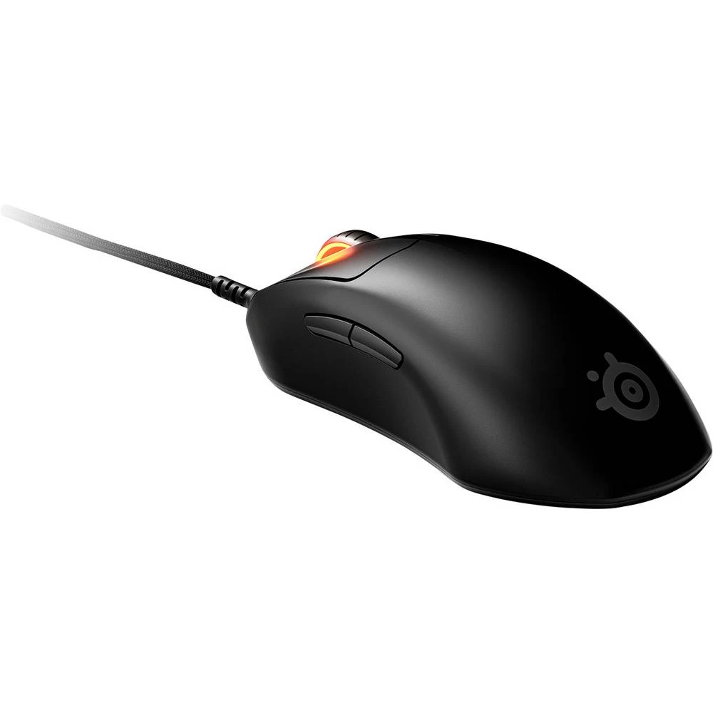Steelseries Prime žičani igraći miš optički ergonomski, osvjetljen, odvojivi kabel maT-crna slika
