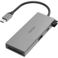 Hama  6 ulaza USB-C™ (3.2 Gen 2) Multiport Hub  siva slika
