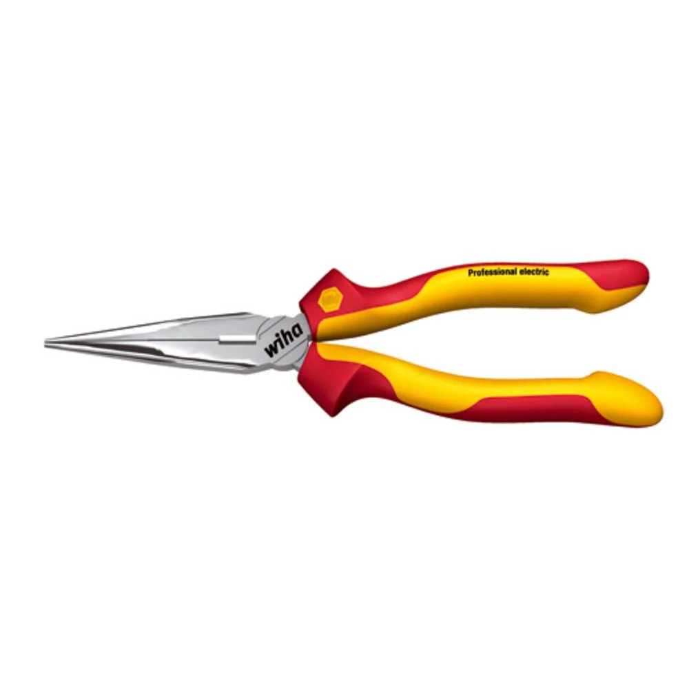 VDE Plosnata okrugla kliješta Ravno 160 mm Wiha 26720 slika