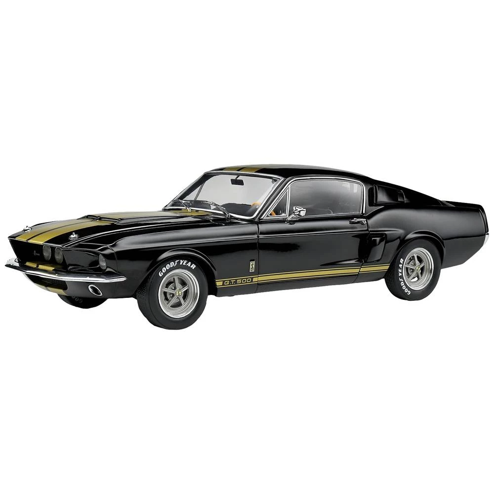 Solido SHELBY GT500 schwarz 1:18 model automobila slika