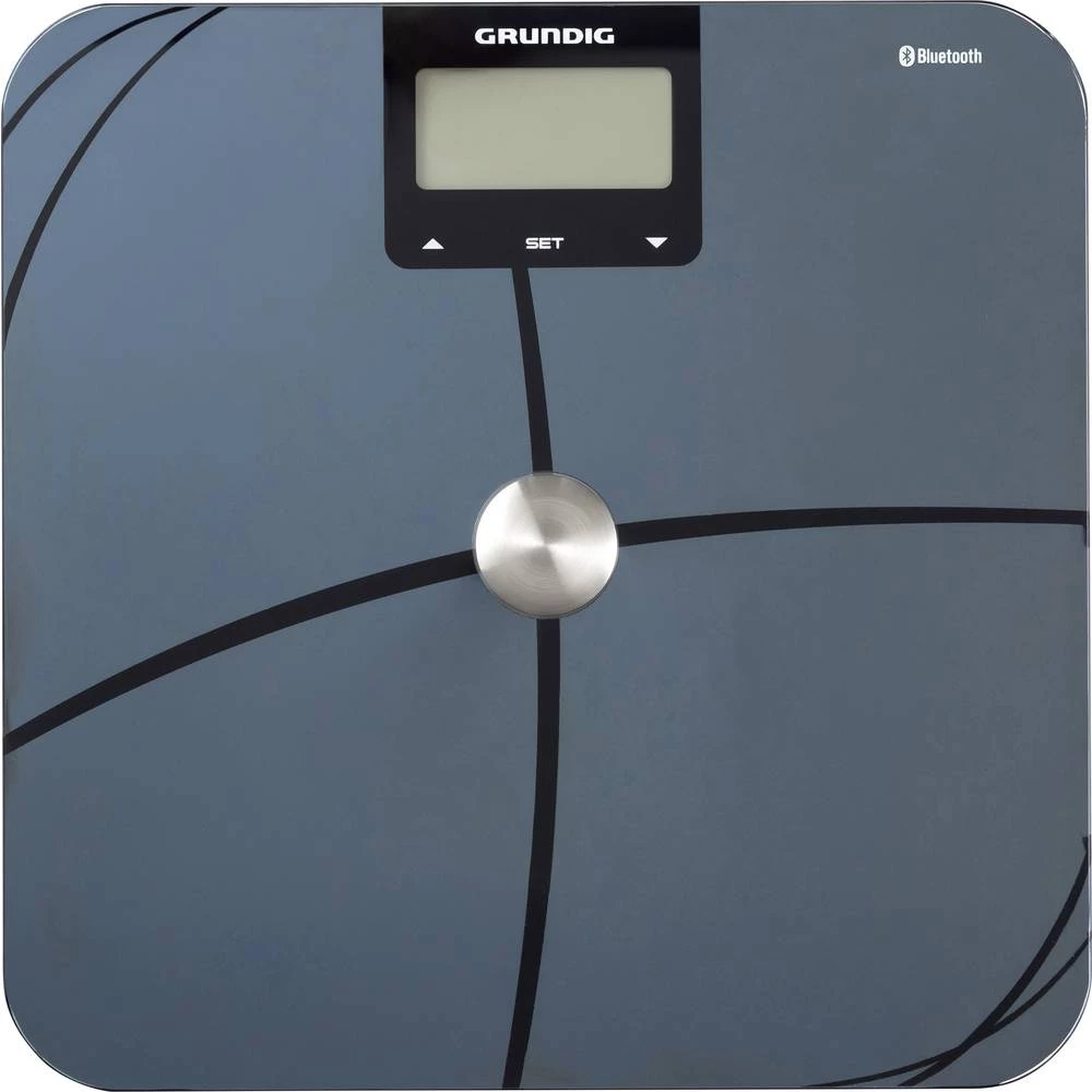 Grundig PS 6610 BT Analitička vaga Opseg mjerenja (kg)=180 kg Tamnoplava ITO senzori, S Bluetooth slika