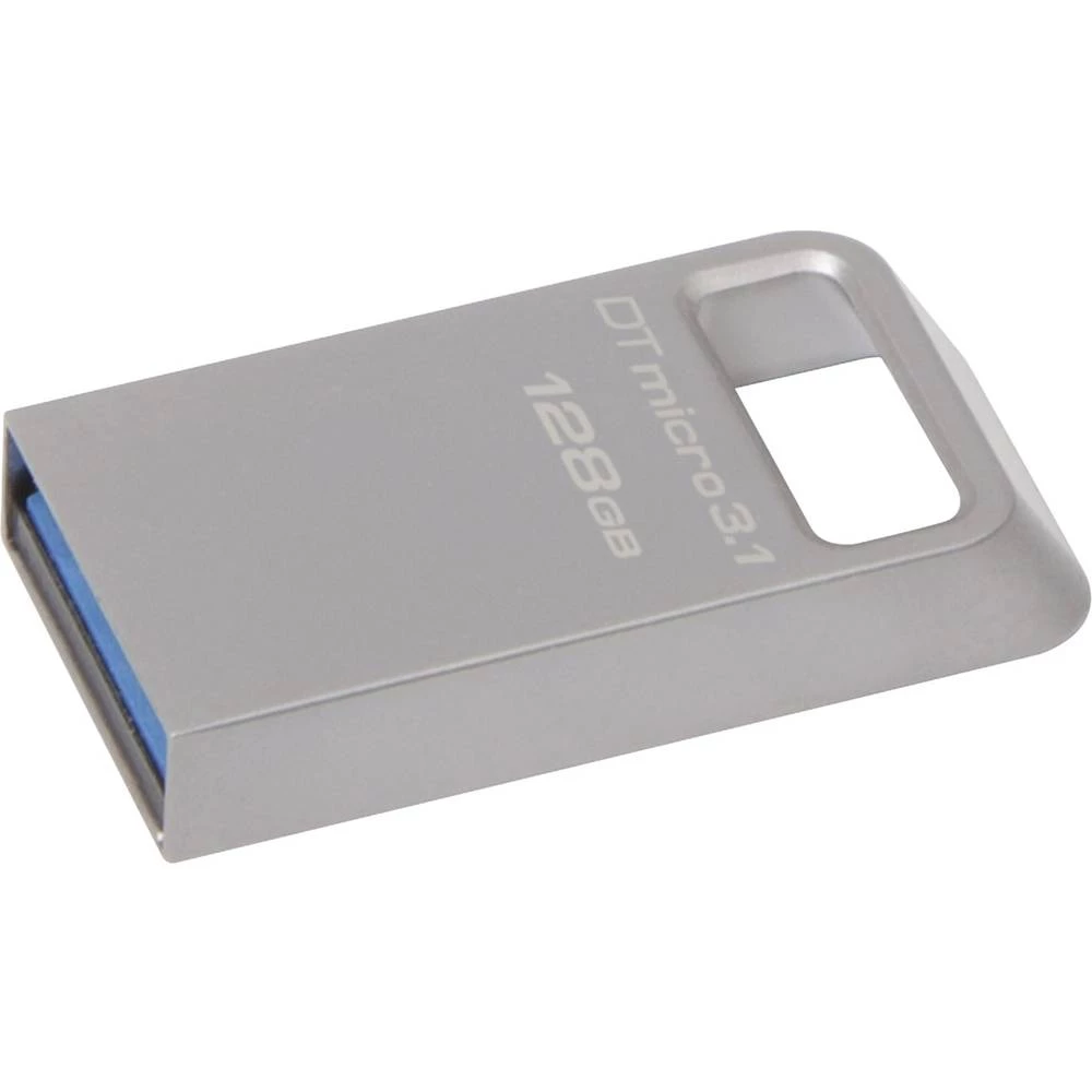 USB Stick 128 GB Kingston DataTraveler Micro 3.1 Srebrna DTMC3/128GB USB 3.1 slika