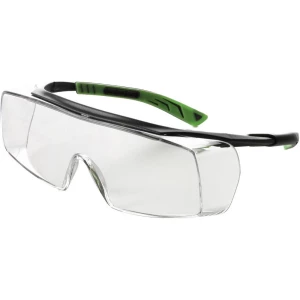 Zaštitne naočale Uklj. zaštita protiv zamagljivanja, Uklj. UV zaštita Univet 5X7 5X7-03-11 Siva, Tamnozelena DIN EN 166 slika