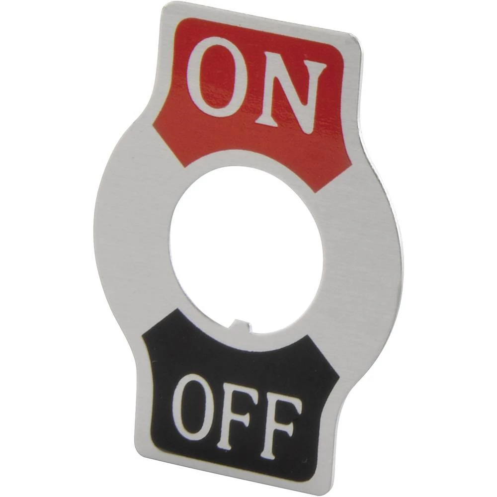 Pločica sa imenom Motiv ispisa OFF/ON SCI 28430c1139 1 ST slika