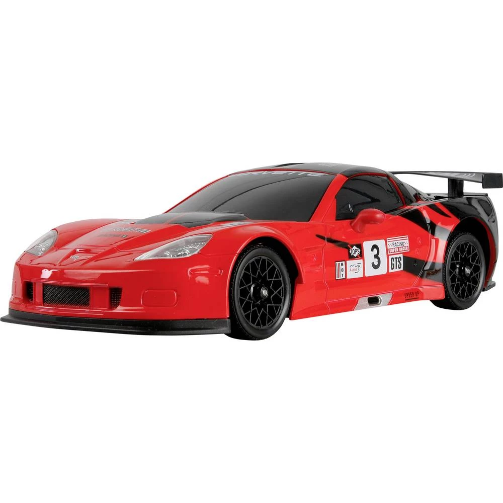 Amewi Corvette C6.R Drift Car crvena s četkama 1:18 RC model automobila električni Drift pogon na sva četiri kotača (4wd slika