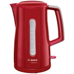 Kuhalo za vodu plastično 1,7 L CompactClass crveno/svijetlo sivo Bosch Haushalt TWK3A014 kuhalo za vodu bezžičan crvena