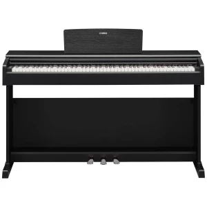 Yamaha YDP-145B piano crna uključuje napajanje slika