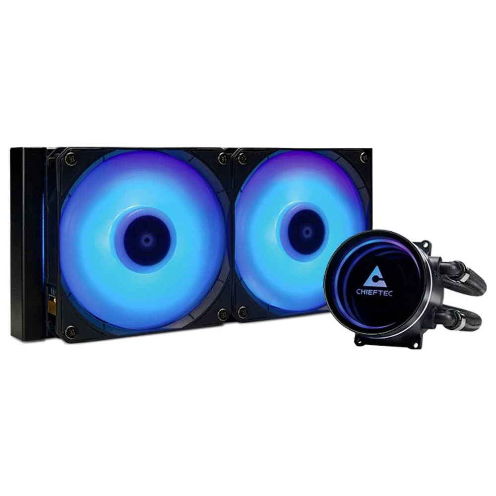 Chieftec Cooler Chieftec Iceberg 240 RGB AiO Wass čip hladnjak za vodeno hlađenje slika