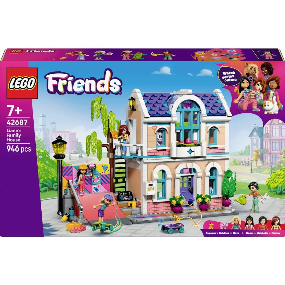 42687 LEGO® FRIENDS Liannina obiteljska kuća (42687); Igračke za slaganje slika