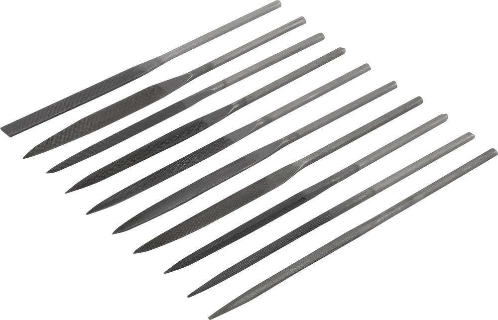 Set datoteka igala 10 kom. TOOLCRAFT 1553624 Duljina reza 90 mm slika