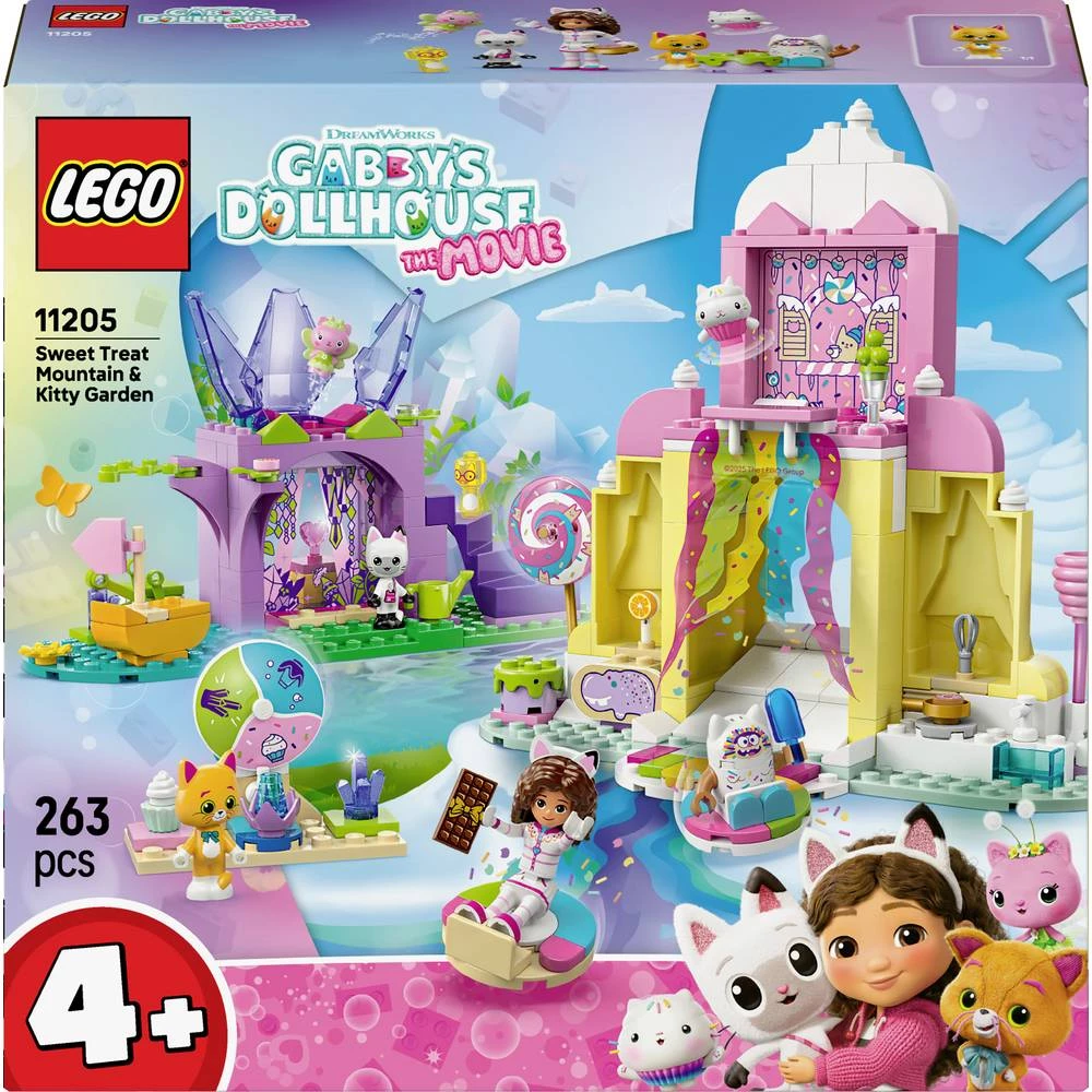 11205 LEGO® Gabby’s Dollhouse Zaleđene planine i Vrt za mačiće slika