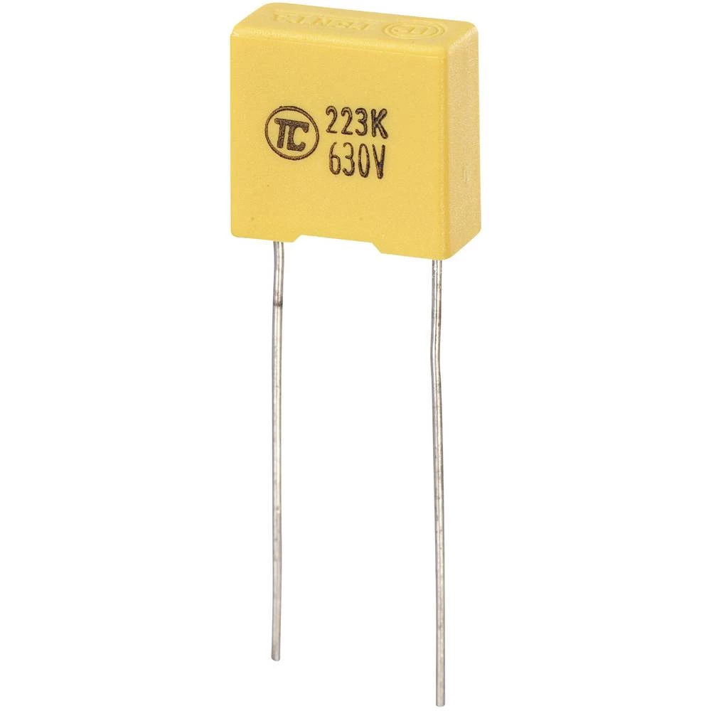 TRU COMPONENTS Folijski kondenzator MKS Radijalno ožičen 0.022 &micro;F 630 V/DC 5 % 10 mm (D x Š x V) 13 x 6 x 12 mm 1 ST slika