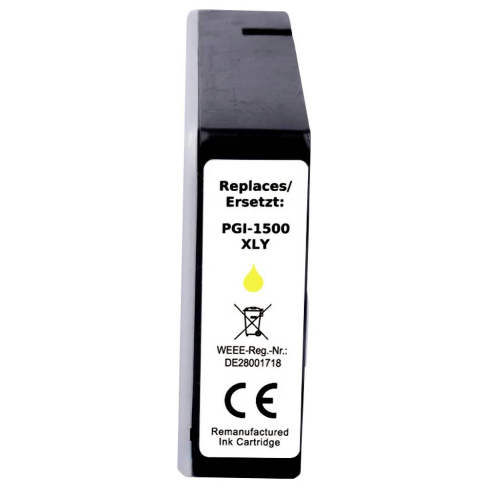 Renkforce tinta zamijenjen Canon PGI-1500Y XL kompatibilan žut RF-CPGI1500XLY RF-6736472 slika