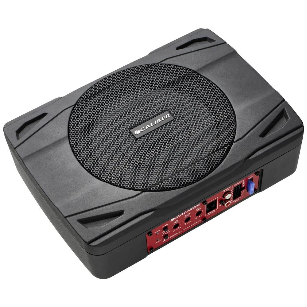 Auto sa aktivnim subwooferom - ispod sjedala - 500 W - 8 inča - crno (BC120US) Caliber BC120US aktivni automobilski dubokotonac 500 W Sadržaj: 1 St. slika
