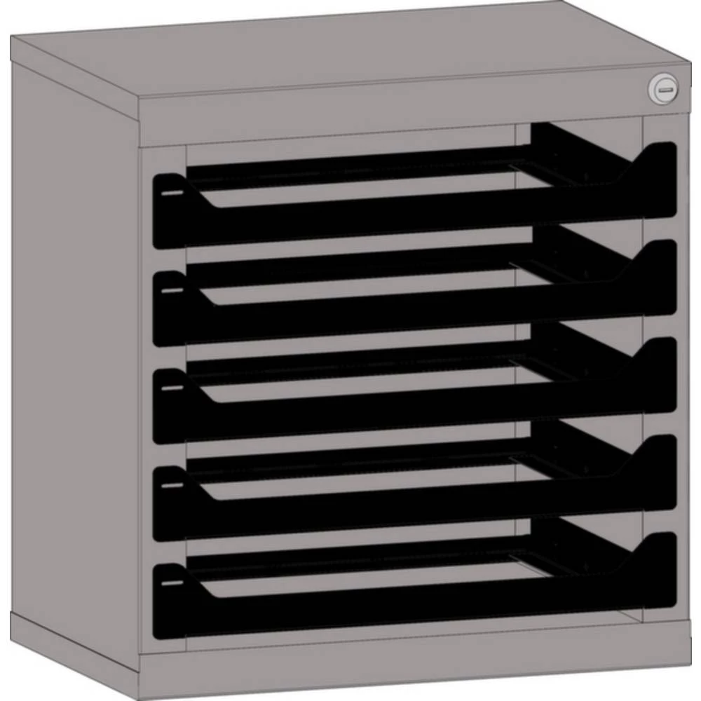 Toranj za pohranu (Š x V x d) 416 x 434 x 256 mm Mišje siva, Briljantno-plava boja 1658662 1 ST slika