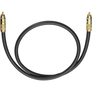 Oehlbach Cinch Audio Priključni kabel [1x Muški cinch konektor - 1x Muški cinch konektor] 4 m Antracitna boja pozlaćeni kontakti slika