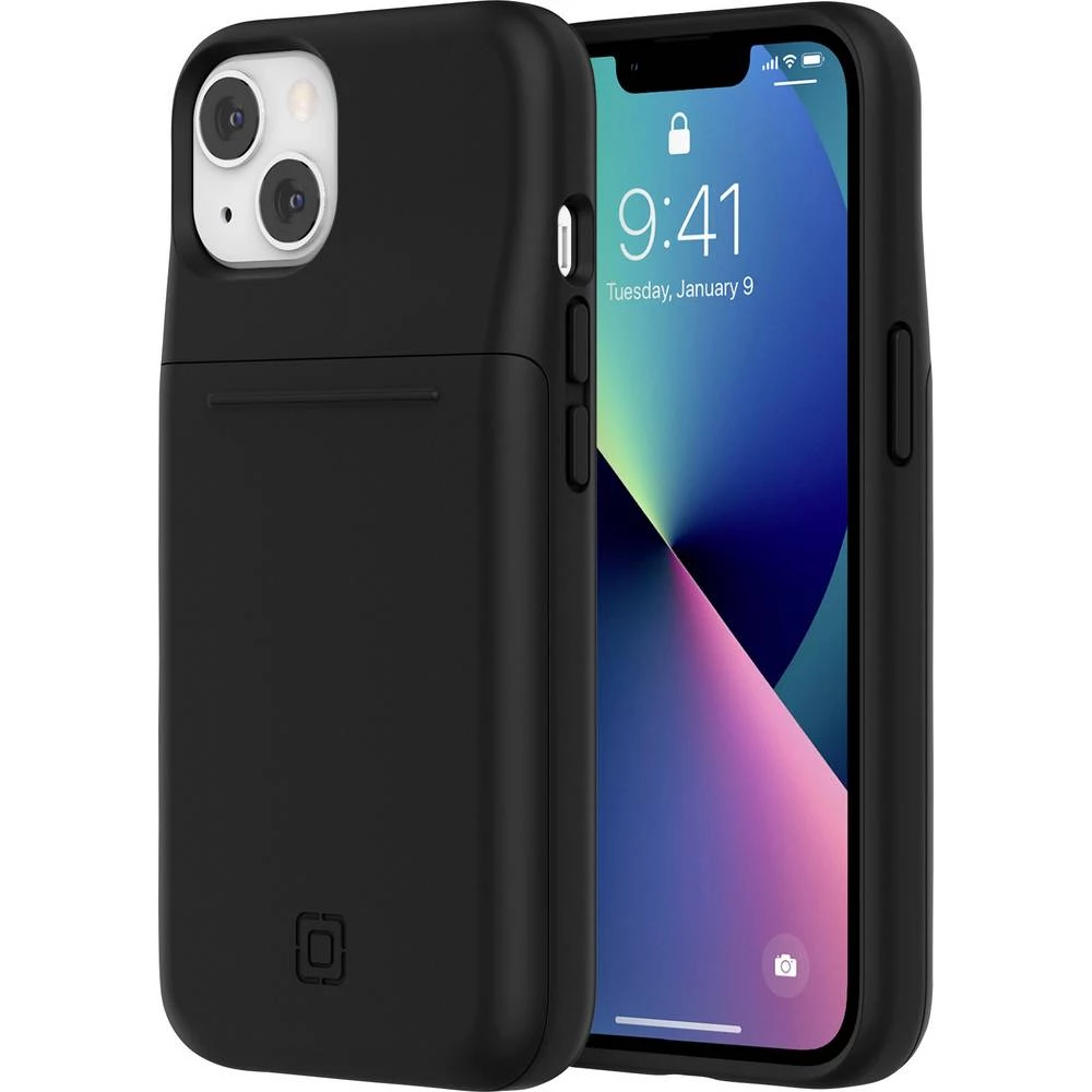 <br>  Incipio<br>  Stashback Case<br>  stražnji poklopac za mobilni telefon<br>  Apple<br>  <br>  crna<br> slika