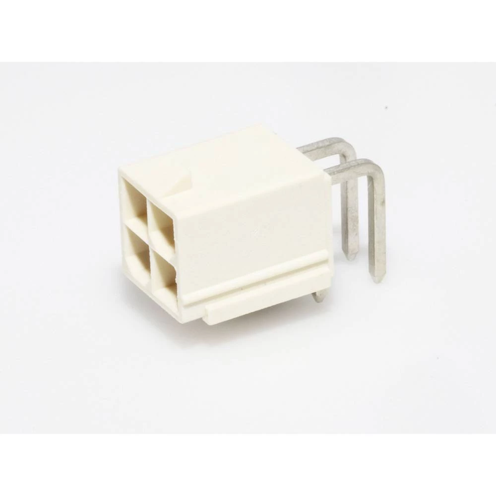 Molex 874270402 Mini-Fit Jr. Header, 4.20mm Pitch, Right-Angle, without Flange, 4 Circuits, Tin (Sn) over Nickel (Ni) Pla slika