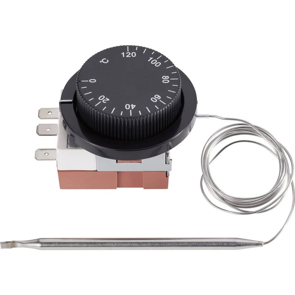 Basetech ugradbeni termostat ugradnja 0 do +120 °C slika