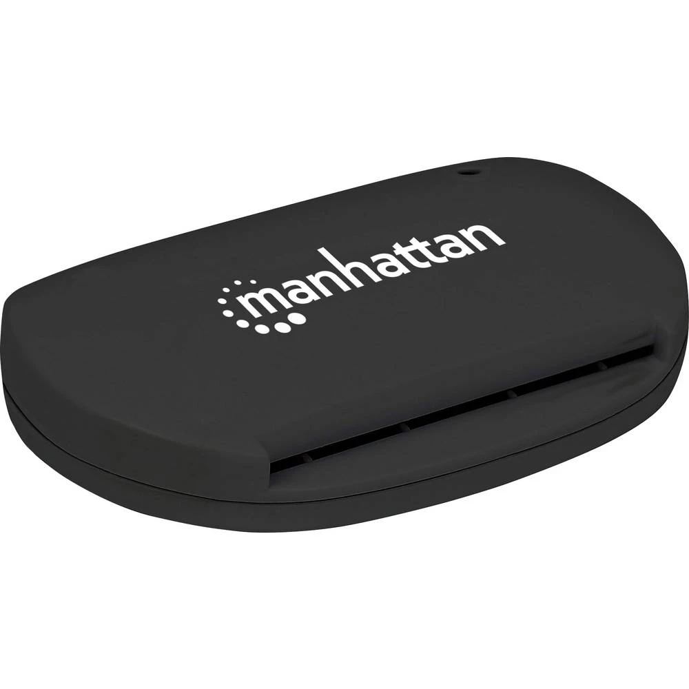 Manhattan čitač USB kartica / SIM kartica USB 2.0 Tip Kompaktni vanjski vanjski kompaktni crni slika