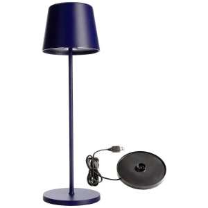 Deko Light 620197 Canis LED akumulatorska stolna lampa 3.5 W toplo bijela plava boja slika