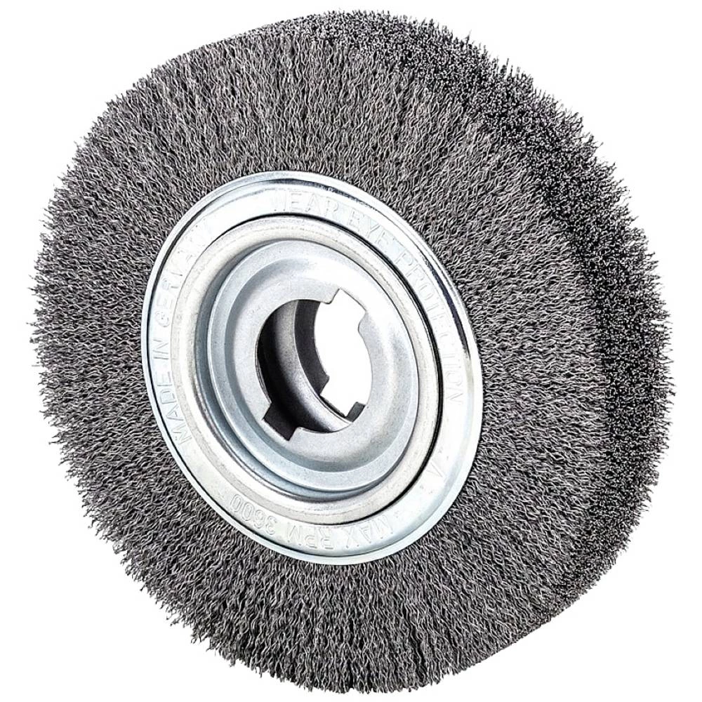 Lessmann Okrugla četka D.250mm debljina žice 0,35mm STA 60mm 3600min 377053 1 St. slika