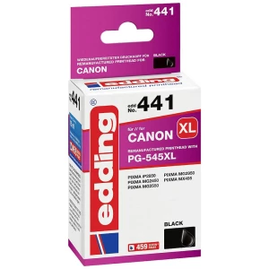 edding uložak za pisač EDD-441 zamjenjuje Canon PG-545XL - crni - sadržaj: 15 ml Edding patrona tinte zamijenjen Canon PG-545XL kompatibilan  crn EDD-441 18-441 slika