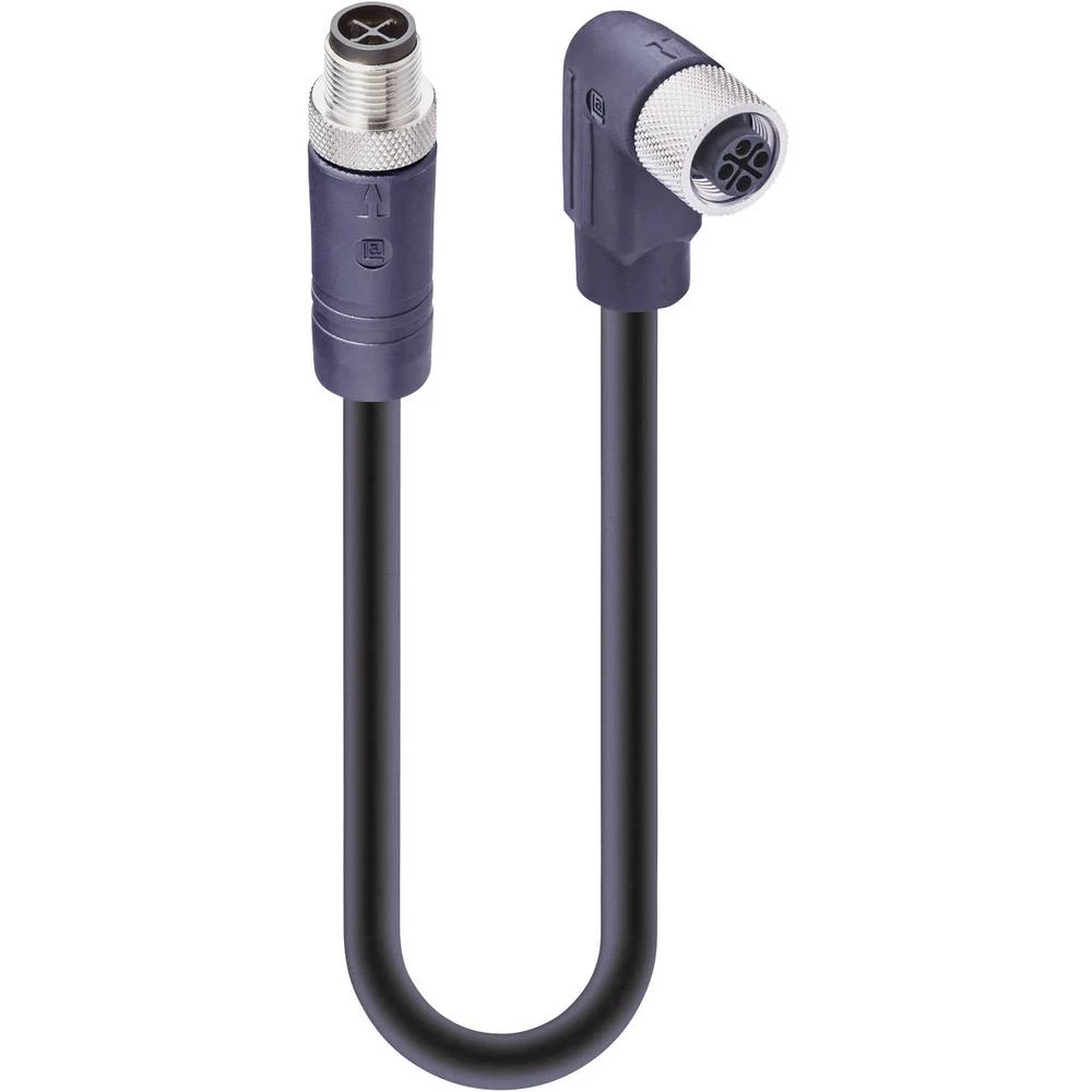 Lumberg Automation 934853310 Priključni kabel za senzor/aktivator M12 Ravni muški konektor, Ženski konektor, kutni 2 m Broj polo slika