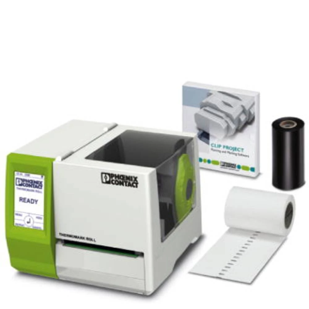 THERMOMARK ROLL KIT-GH - početni set za printanje na papir u roli THERMOMARK ROLL KIT-GH Phoenix Contact sadržaj: 1 kom. slika