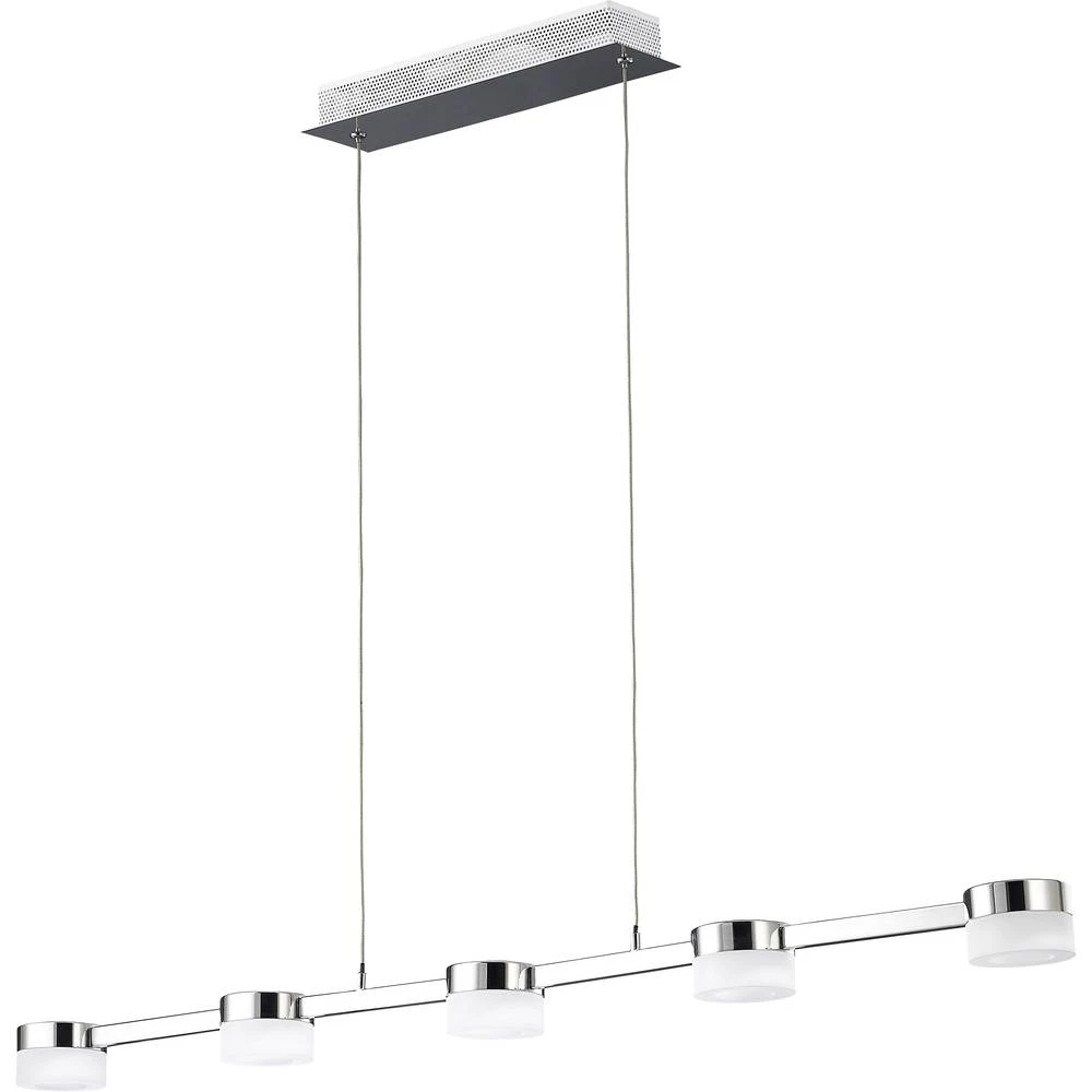 LED viseća svjetiljka 21 W Toplo-bijela WOFI Logan 7175.05.01.0000 Krom boja slika