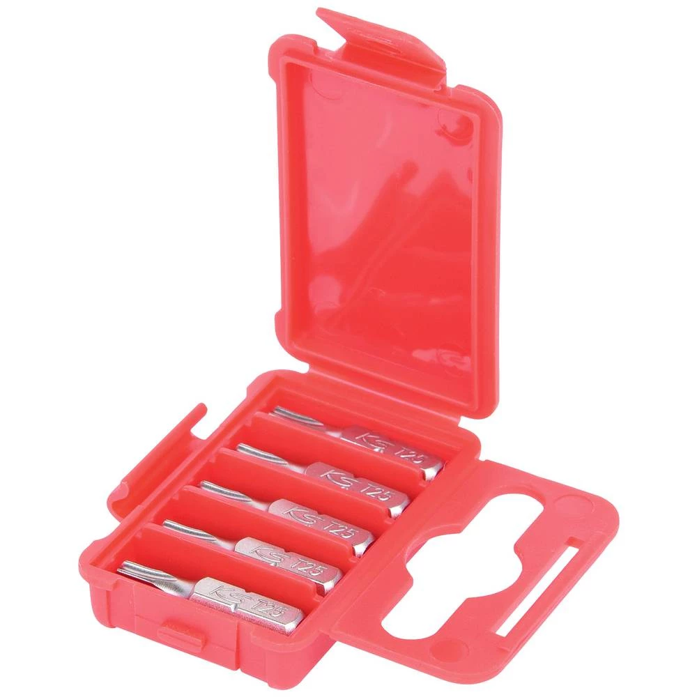 KS Tools 911.2322 9112322 Torx bit T 25 specijalni čelik poniklovani C 6.3 5 St. slika