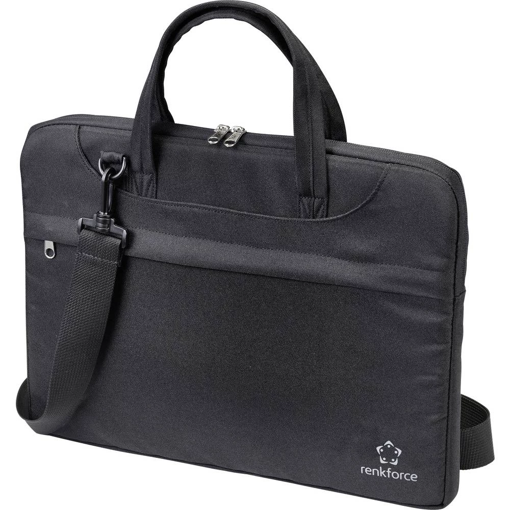 Renkforce torba za prijenosno računalo RF-NBB-150 Prikladno za maksimum: 39,6 cm (15,6") tamnosiva slika